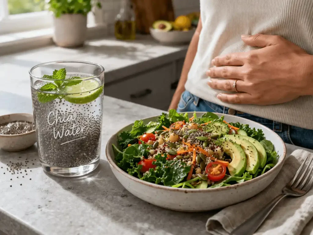How to Use Chia Seeds for a Flat Tummy