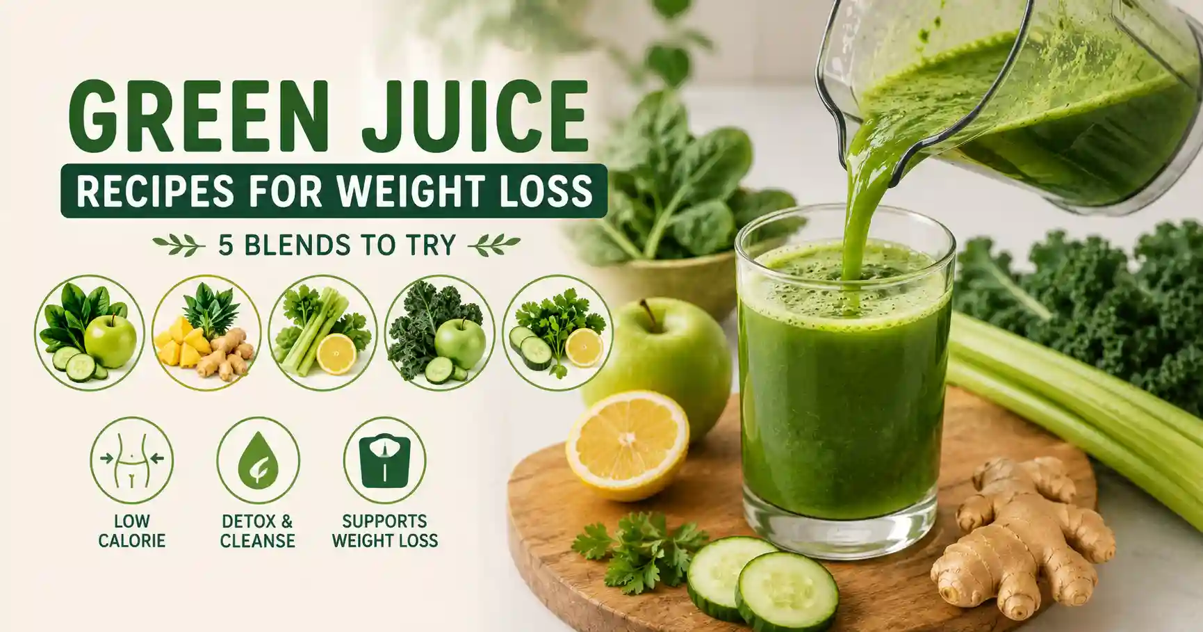Green Juice Recipes for Weight Loss