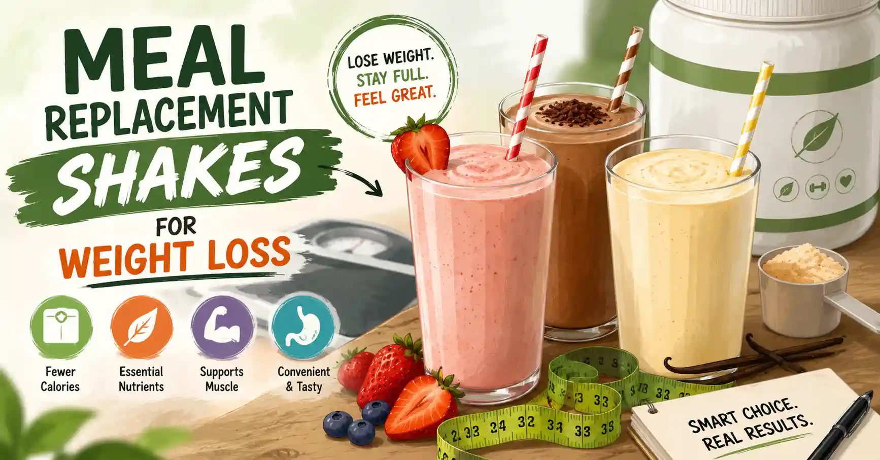 Meal Replacement Shakes for Weight Loss