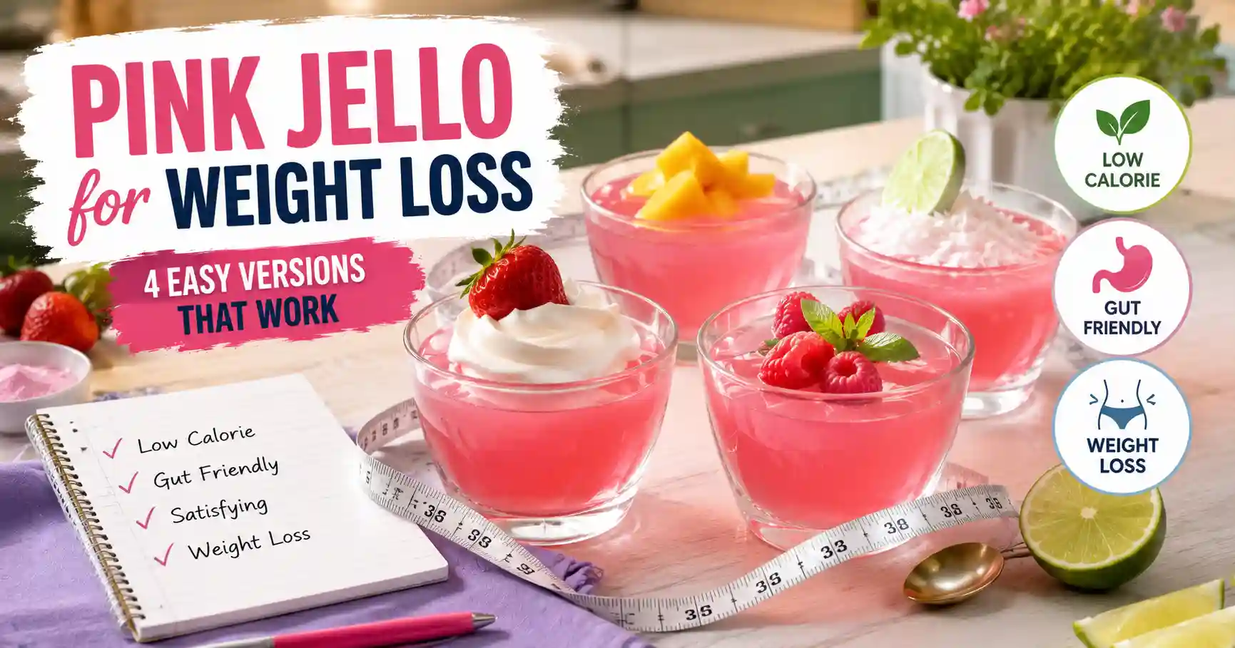 Pink Jello Recipe for Weight Loss