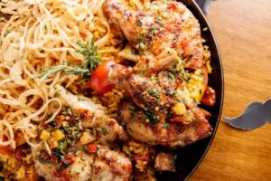 High Protein Chicken Salad Under 400 Calories Recipe