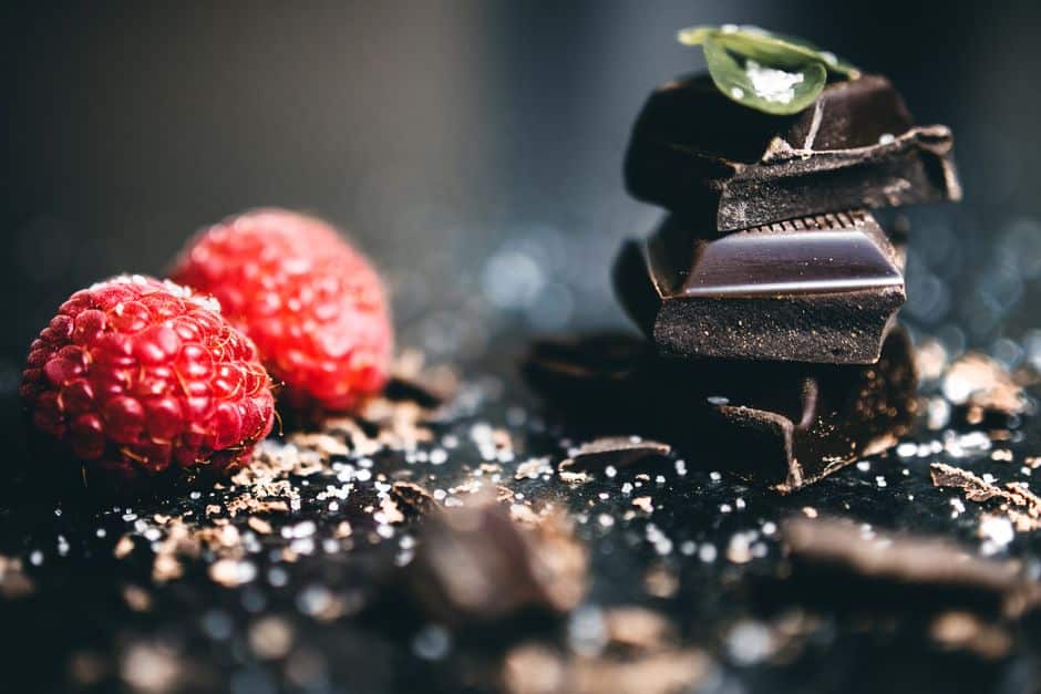 how much dark chocolate for