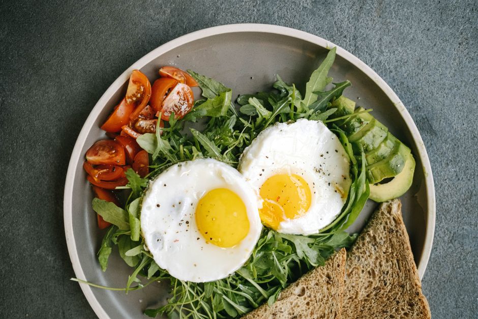 is fried egg good for