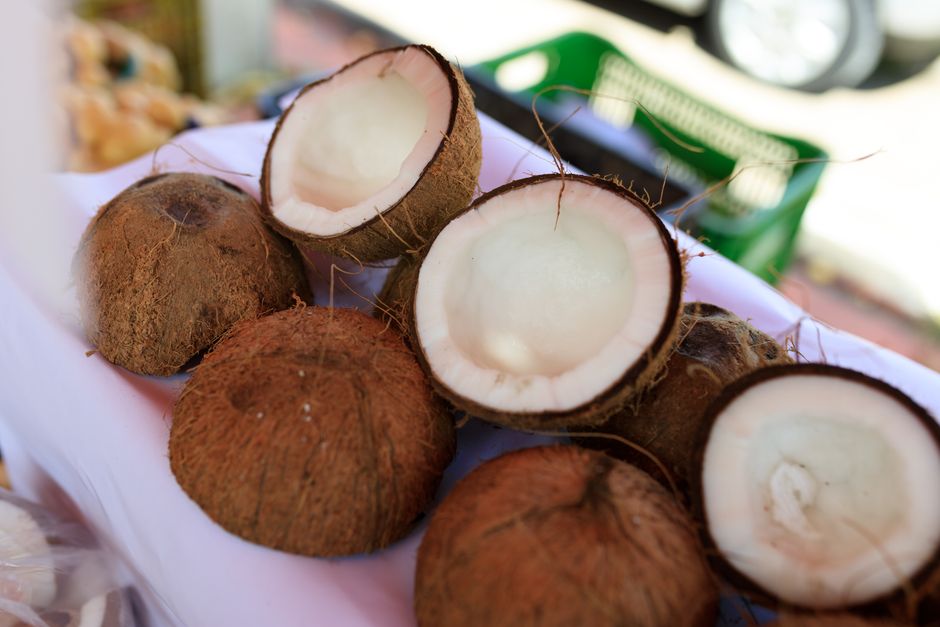 is raw coconut good for