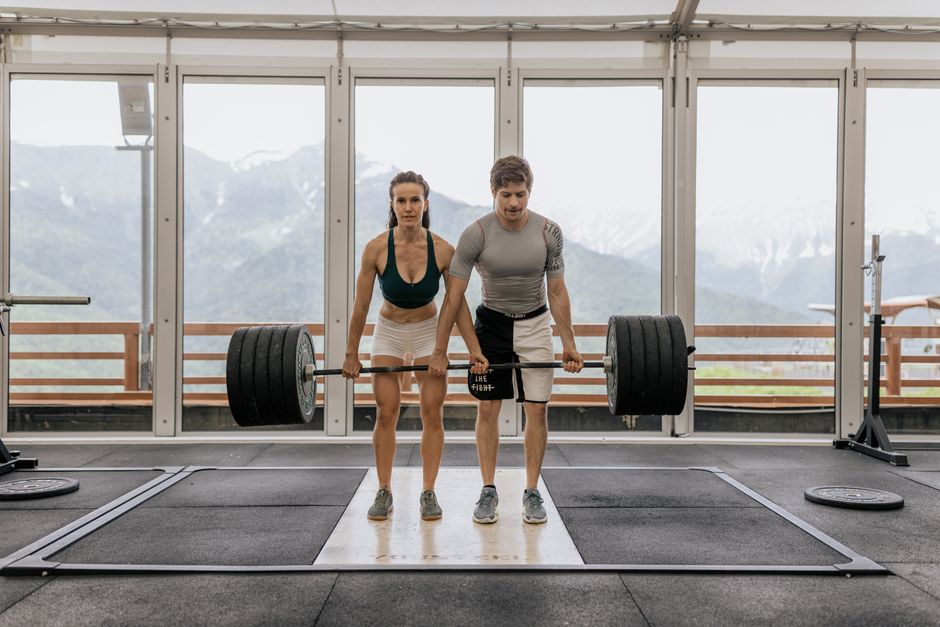 is running or weight lifting