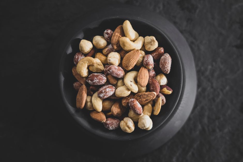 are salted nuts good for