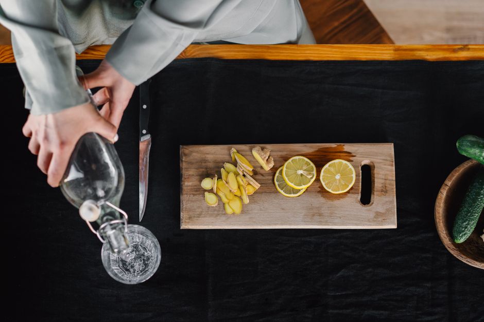 how to prepare lemon water