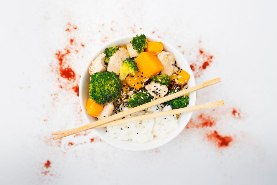 is chicken broccoli and rice