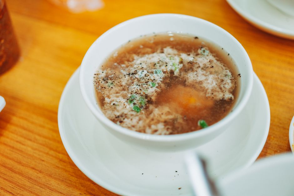 is egg drop soup keto