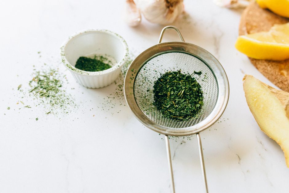 is green tea with ginger
