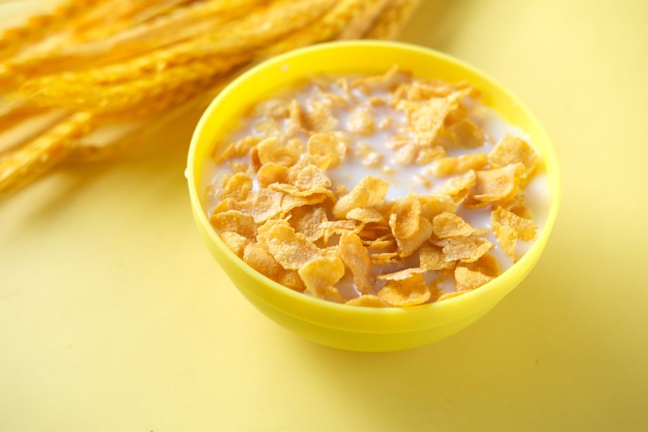 is milk corn flakes good