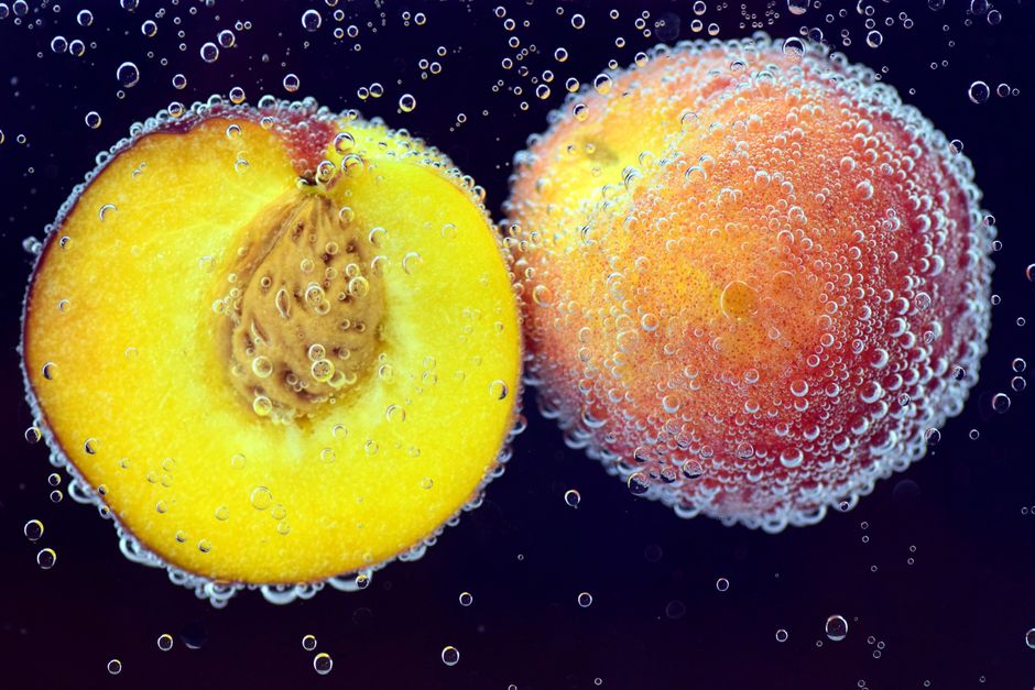 is peach tea good for