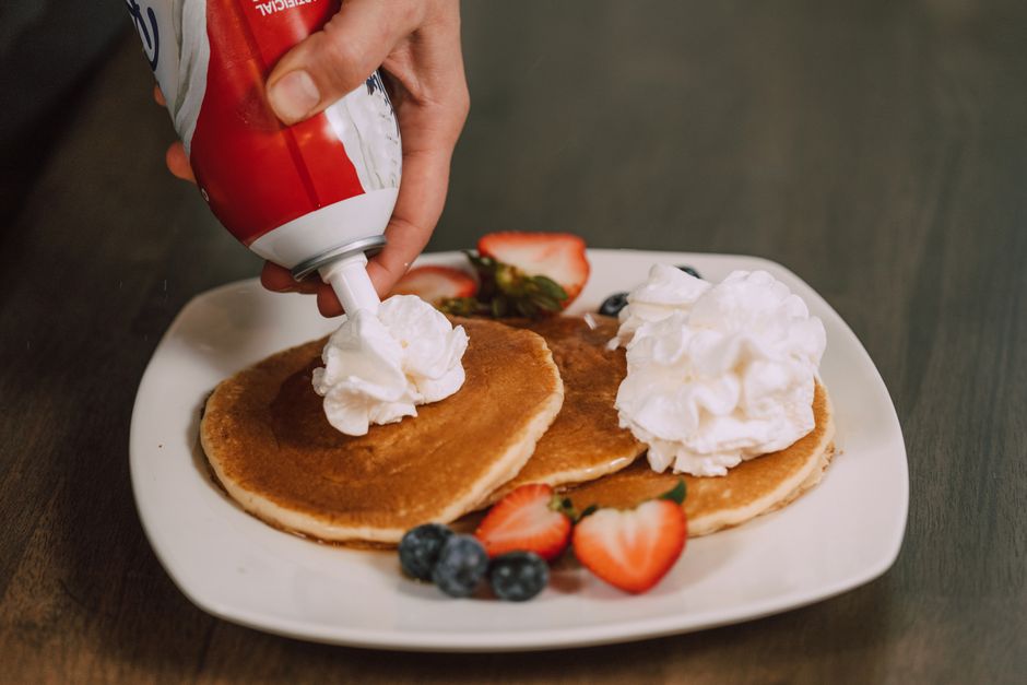 is whipped cream good for