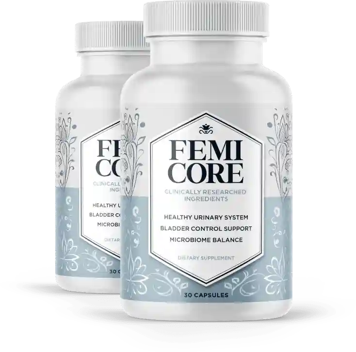 FemiCore bladder support supplement bottle